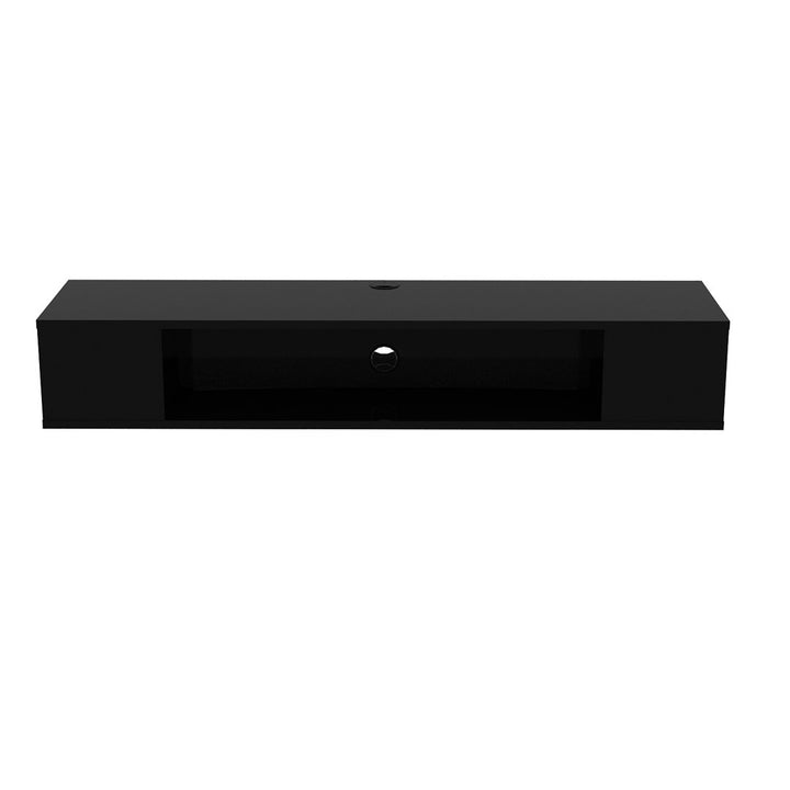Abbie-Jane Floating TV Stand for TVs up to 70" Ebern Designs Color: Black