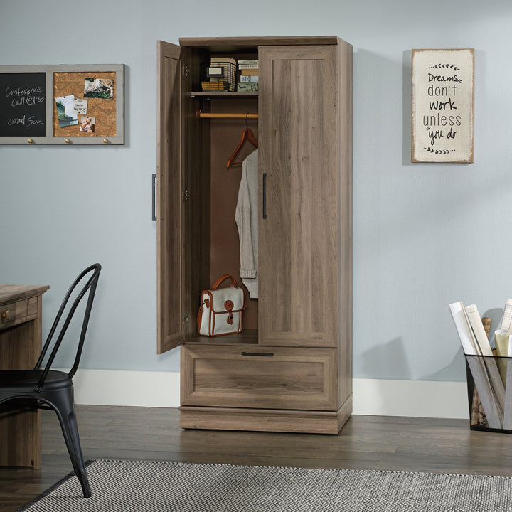 Aliaya Armoire Latitude Run® Finish: Salt Oak