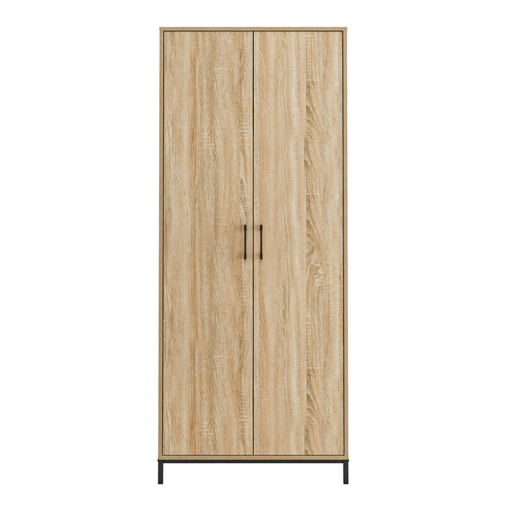 Clower 7 - Shelf Storage Cabinet Zipcode Design™ Finish: Charter Oak™