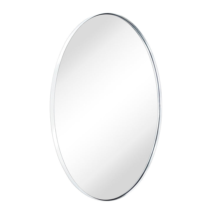 Javell Bathroom Mirror Ebern Designs Size: 36" x 24" Finish: Chrome