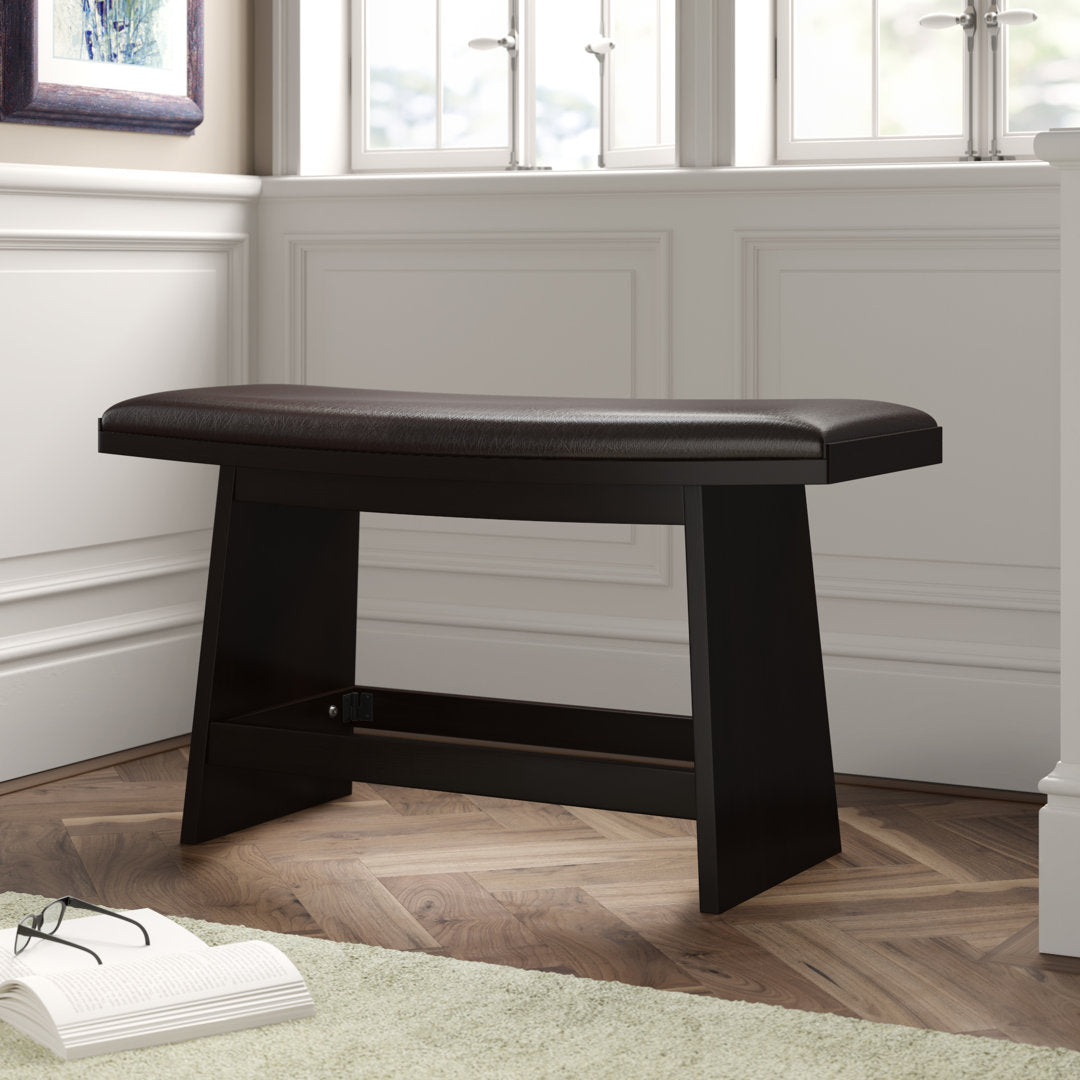 Beca Faux leather Bench Wade Logan® – Spacejoy