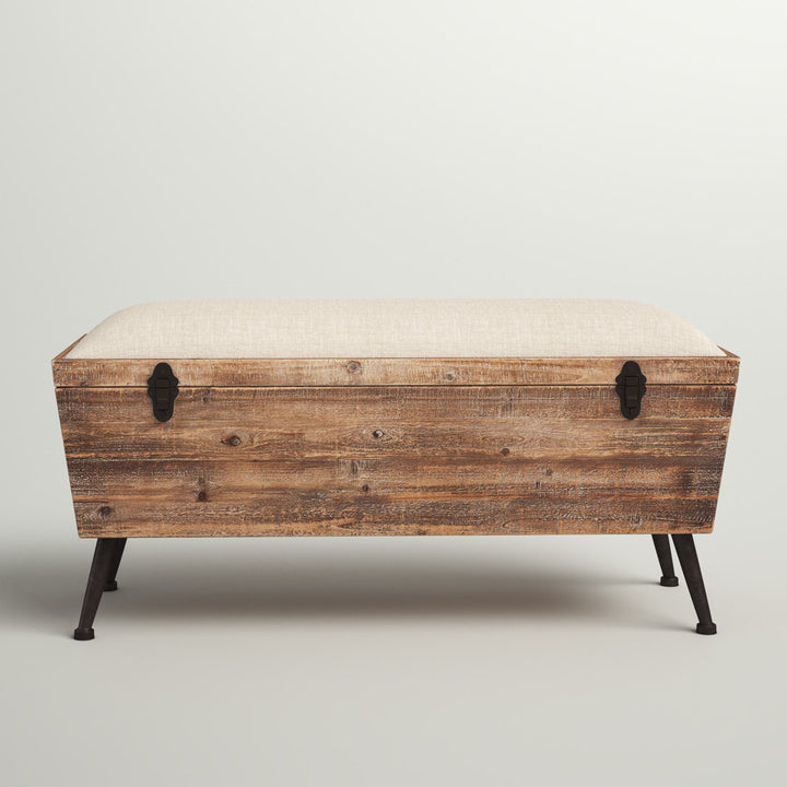 Annie Solid Wood Flip Top Storage Bench Sand & Stable™