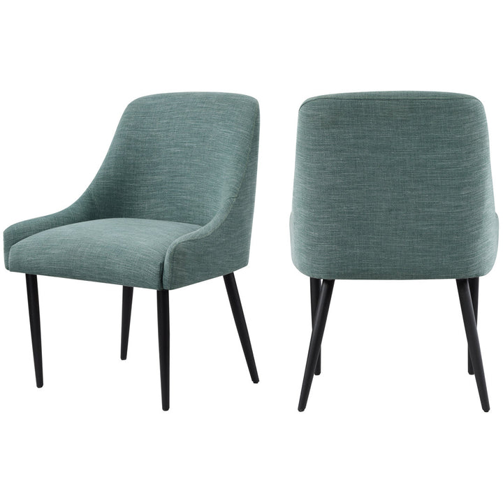 Liandra Side Chair (Set of 2) George Oliver Color: Green