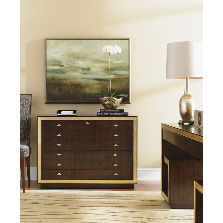 Bel Aire Beverly Palms File Chest Sligh