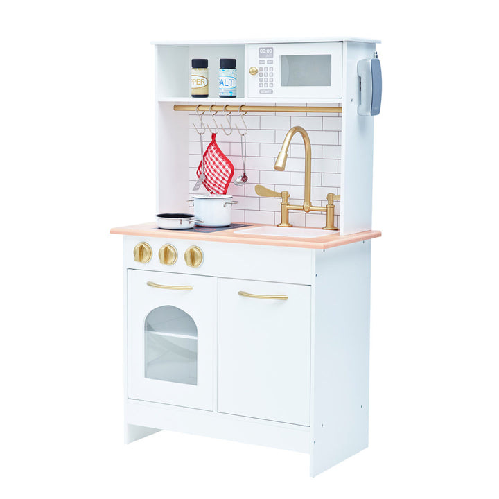 Teamson Kids Little Chef Boston Wooden Play Kitchen Teamson Kids Color: White
