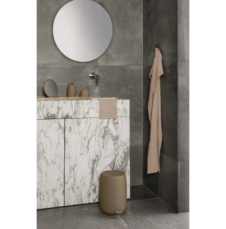 SONO Tumbler Toothbrush Holder Blomus Color: Silicone Covered  Tan