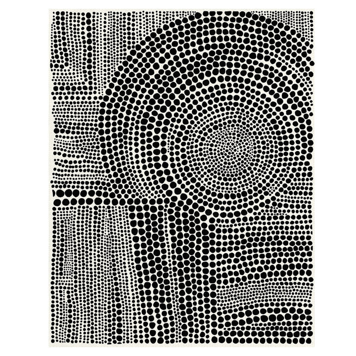 Clustered Dots B' - Unframed Painting Print on Canvas Dakota Fields Size: 28" H x 22" W x 1.5" D