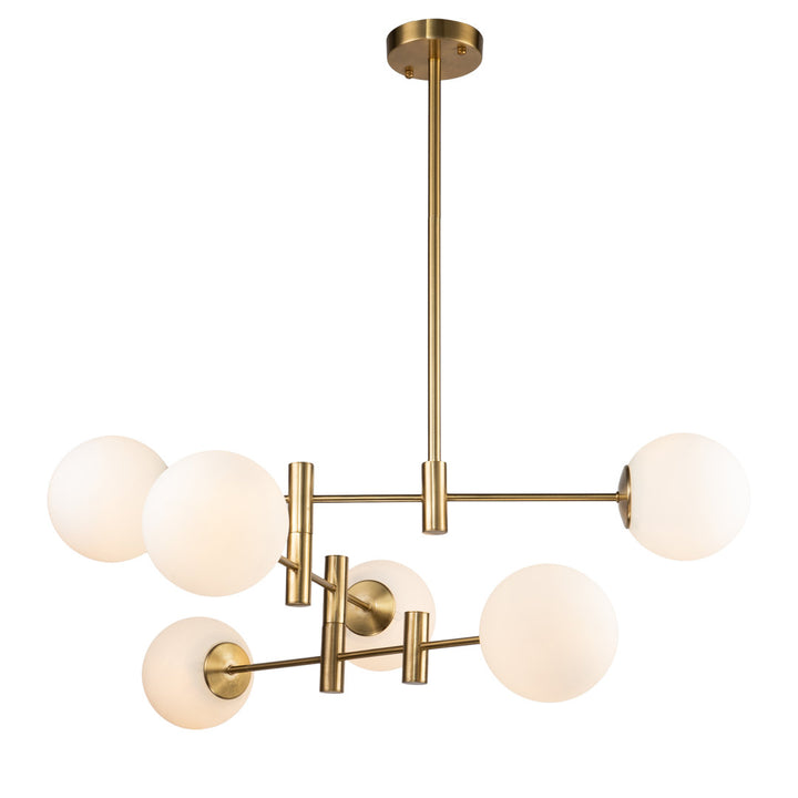 Vika 6 - Light Unique / Statement Linear Chandelier AllModern