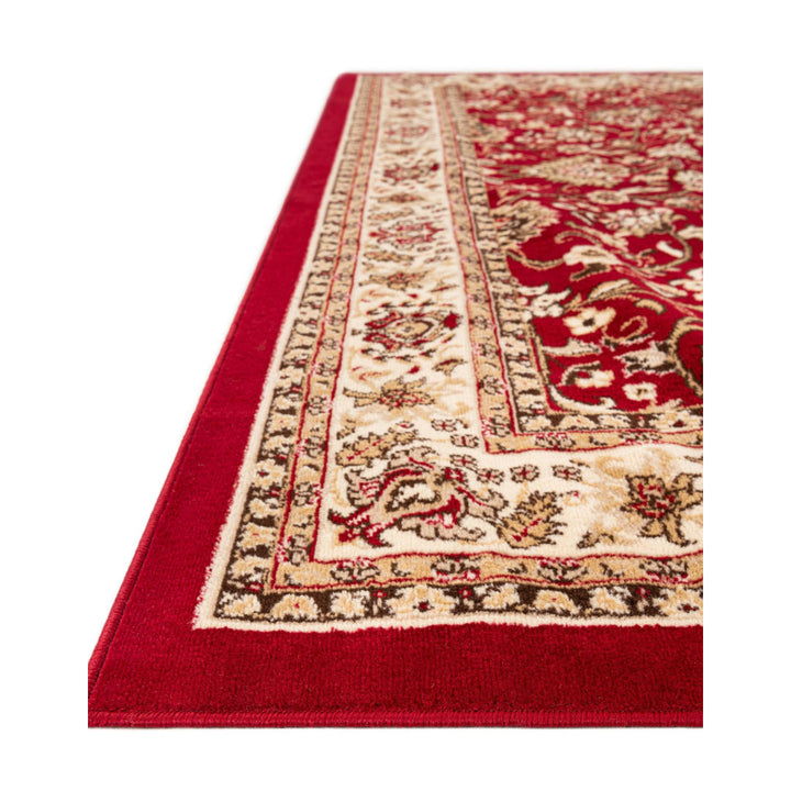 Bhatari Oriental Burgundy Area Rug Winston Porter Rug Size: Rectangle 7'1" x 10'