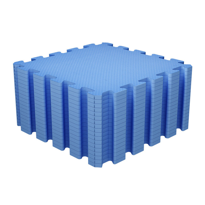 Interlocking Foam Playmat (Set of 18) LAITIMIA Color: Blue