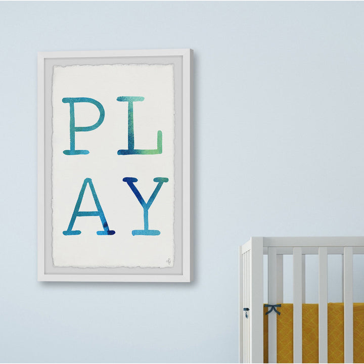 Fabiana 'Play' Framed Print Isabelle & Max™ Size: 30" H x 20" W x 1.5" D