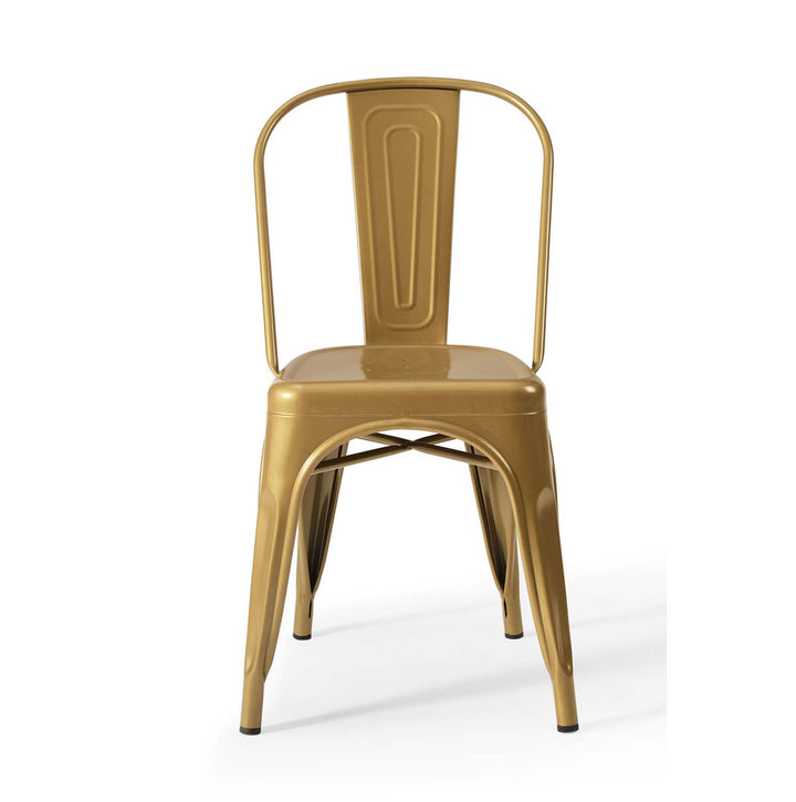 Promenade Bistro Dining Side Chair by Modway (Set of 2) Modway Color: Gold