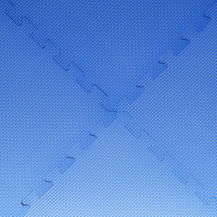 Interlocking Foam Playmat (Set of 18) LAITIMIA Color: Blue