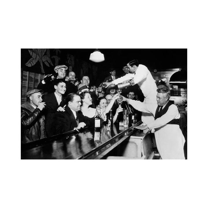 End of the Prohibition Party - Photograph Print East Urban Home Size: 12" H x 18" W x 1.5" D Format: Wrapped Canvas