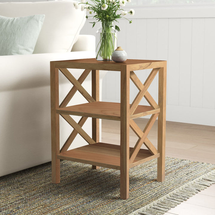 Yosaira Solid Wood End Table Gracie Oaks Color: Natural