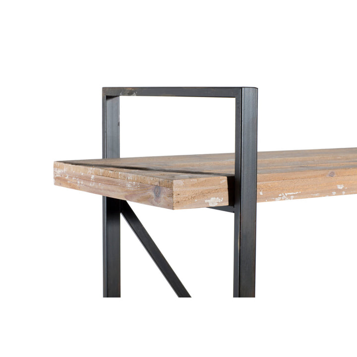 Wood 4 Shelves Storage Brown Shelving Unit 17 Stories