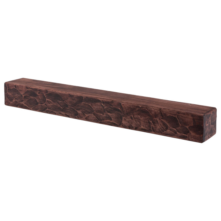 Rough Hewn Fireplace Shelf Mantel Dogberry Collections Depth: 6.25", Finish: Mahogany, Shelf Length: 36"