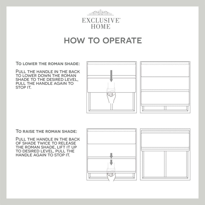 Exclusive Home Prague Trellis 100% Blackout Roman Shade Amalgamated Textiles Color: Gray Width: 31" W