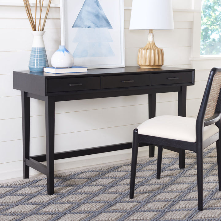 Writing Desk Red Barrel Studio® Color: Black