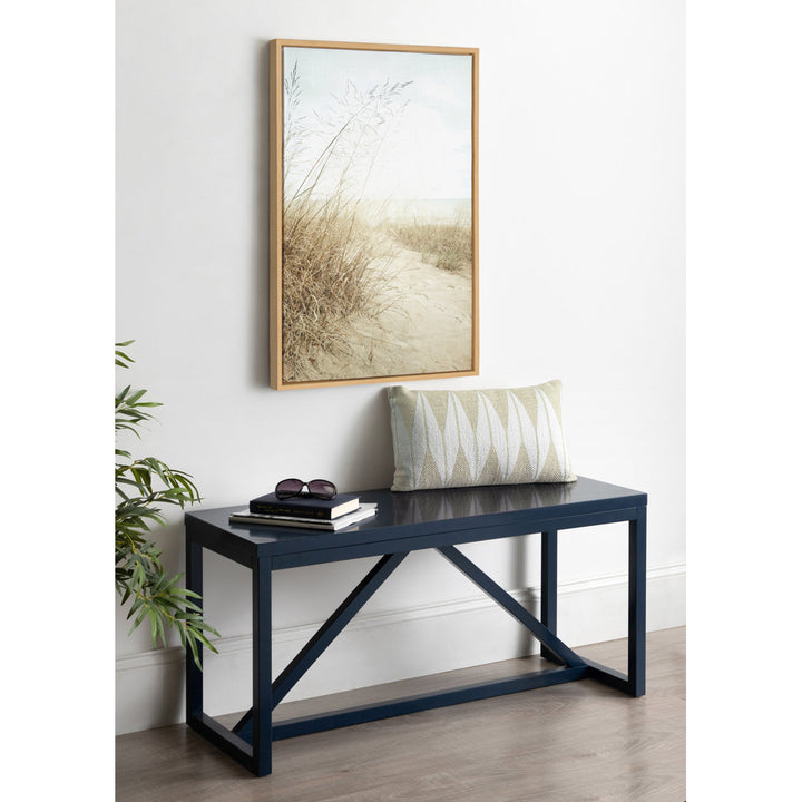 Dovecove Sylvie Beach Grasses Framed Canvas By Emiko And Mark Franzen Of F2images 23X33 White Dovecove Size: 23" x 33" Format: Natural