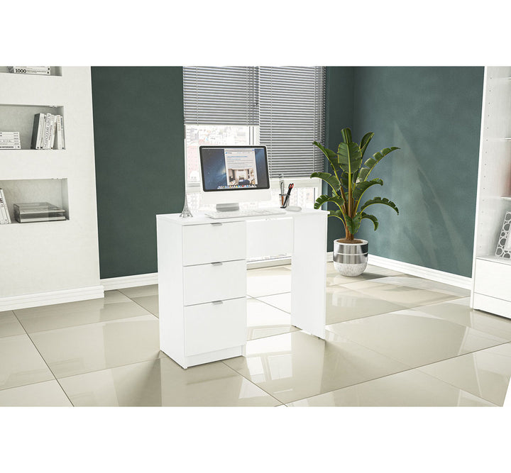 Cedria Computer Desk with Drawers Wade Logan®