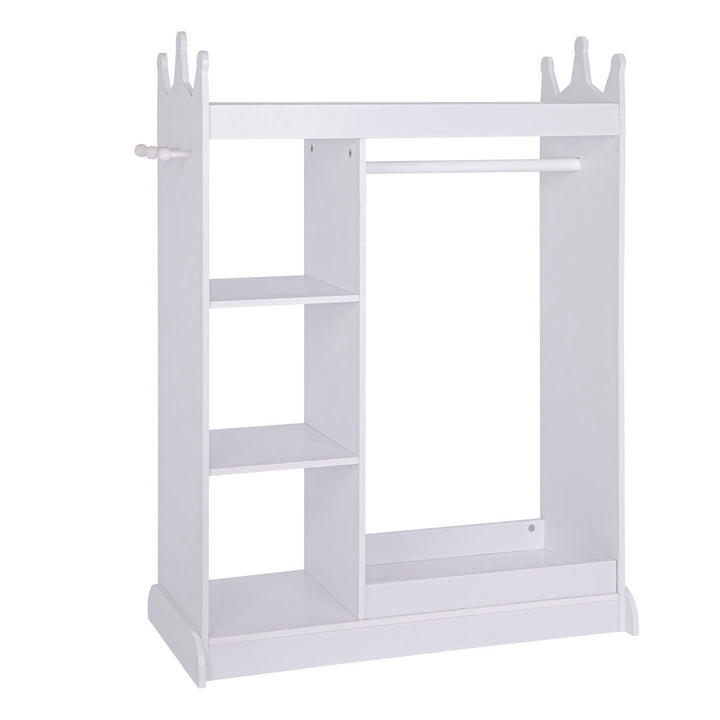 Helen Armoire Gemma Violet Color: White