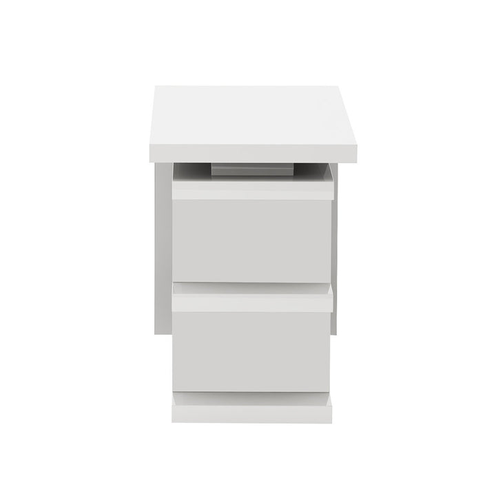 Madruga Contemporary Reversible L-Shaped Desk w/ 180 Degree Rotation Latitude Run®