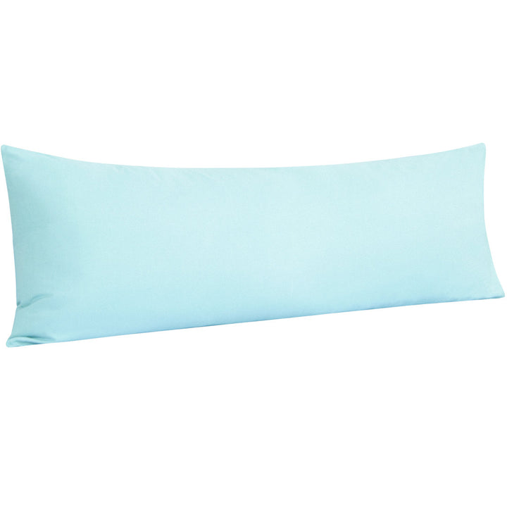 Body Pillow Cover, 1800 Brushed Microfiber Body Pillowcase with Envelope Closure - 20x54 Inches - NTBAY NTBAY Color: Light Blue