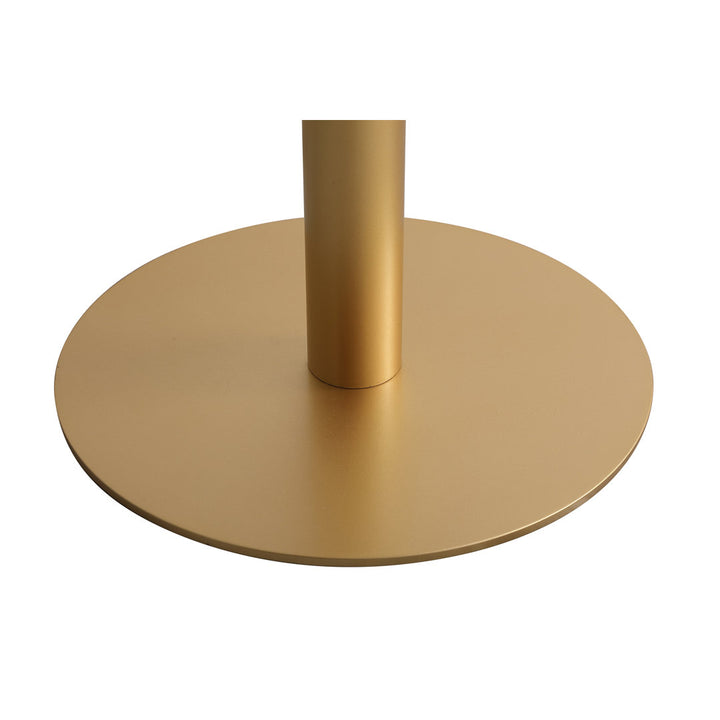 Brock Counter Height Dining Table Etta Avenue™ Top Color: Black