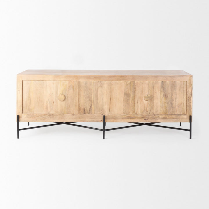 Manila 78" Wide Mango Wood Sideboard Joss & Main