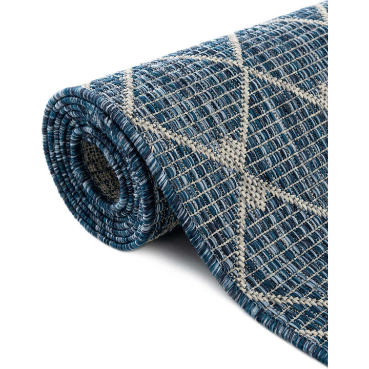 Innsbrook Southwestern Power Loom Teal Indoor/Outdoor Area Rug Laurel Foundry Modern Farmhouse® Rug Size: Octagon 4' x 4'