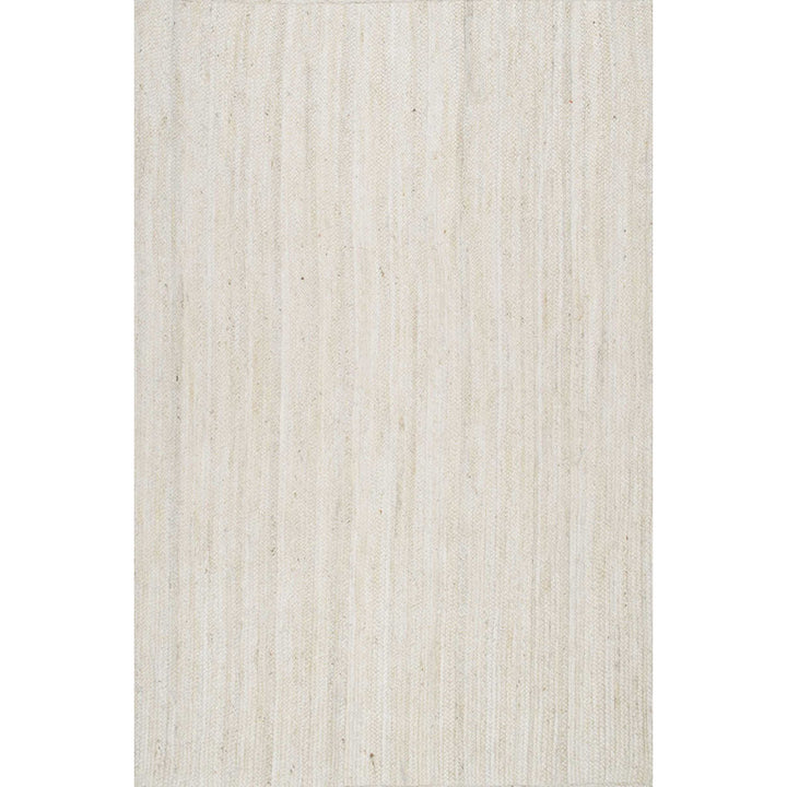 Cruise Handmade Braided Jute Area Rug in Off White Highland Dunes Rug Size: Rectangle 6' x 9'