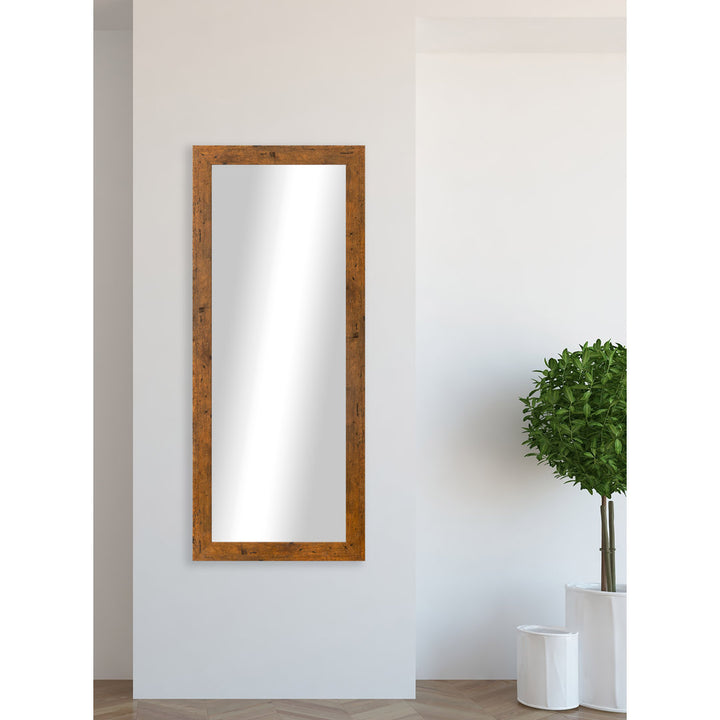 Lundeen Mirror Andover Mills™ Size: 65.5" H x 30.5" W Finish: Light Walnut