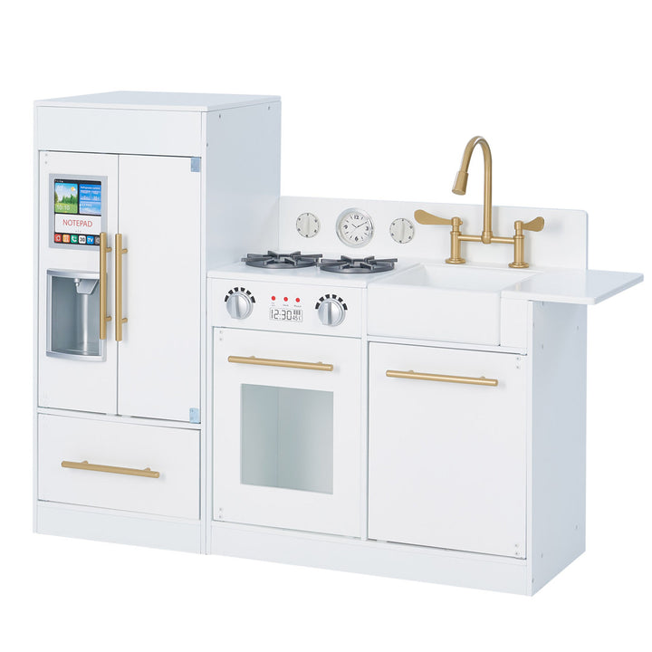 Little Chef Charlotte Modern Play Kitchen Teamson Kids Finish: White