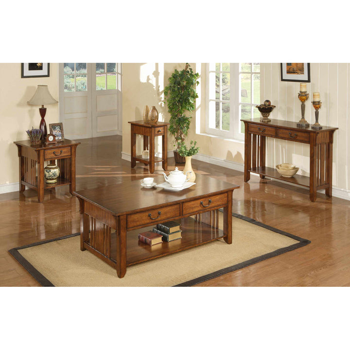 Schubert End Table with Storage Three Posts™