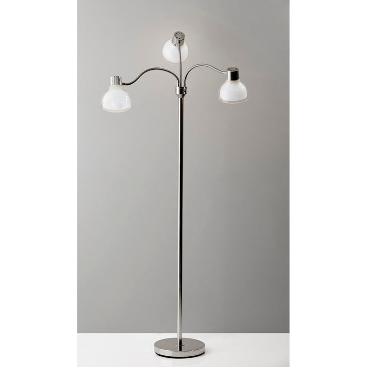 Lally 69" Tree Floor Lamp Wade Logan® Base Finish: Polished Nickel