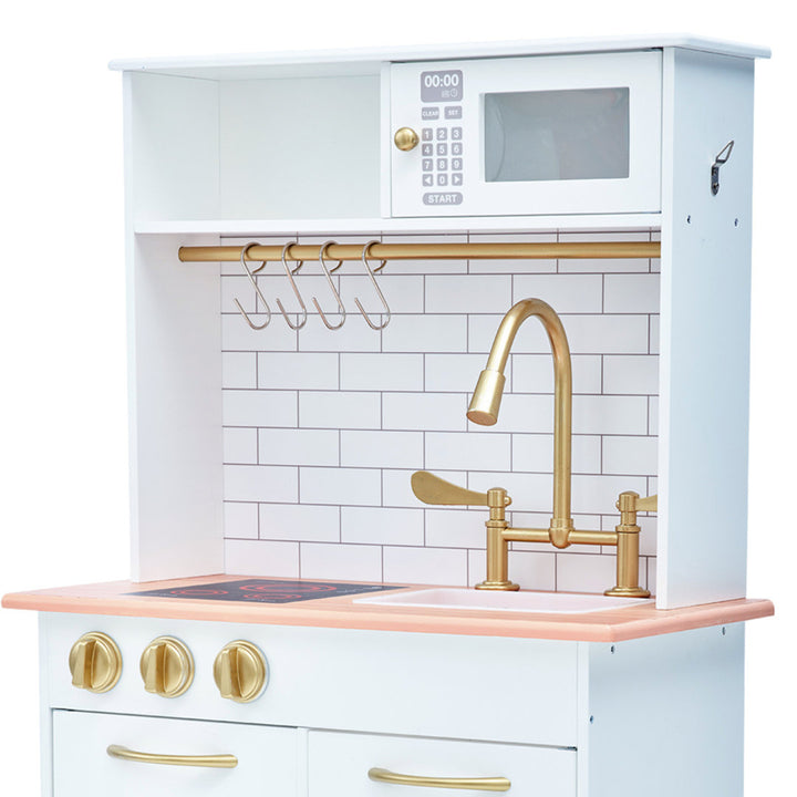 Teamson Kids Little Chef Boston Wooden Play Kitchen Teamson Kids Color: White