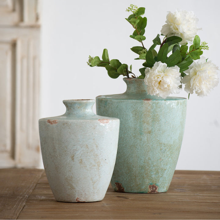 Uriah 9.8" Terracotta Table Vase Laurel Foundry Modern Farmhouse®