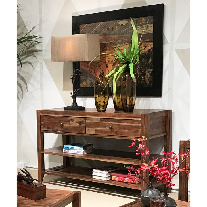 Flavio 48" Solid Wood Console Table Beachcrest Home™