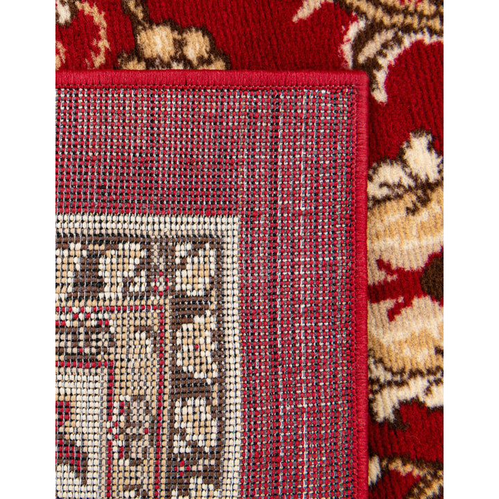 Bhatari Oriental Burgundy Area Rug Winston Porter Rug Size: Rectangle 4'1" x 6'1"