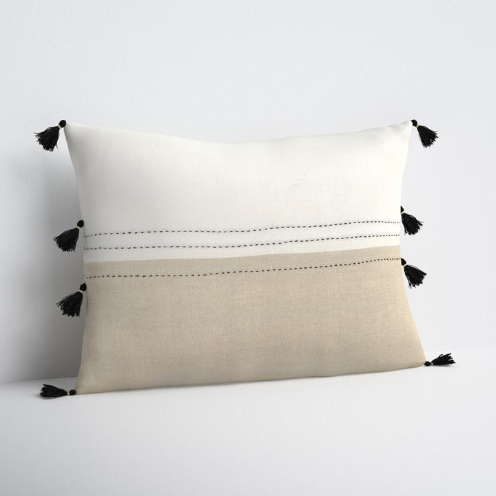 Griffin 100% Linen Lumbar Rectangular Pillow Joss & Main