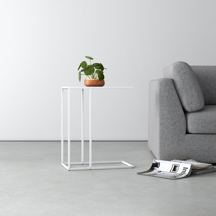 Fresco C End Table AllModern Color: White