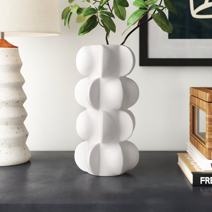 Jedd Vase White Joss & Main