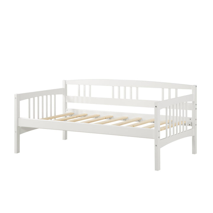 Kilgore Twin Solid Wood Daybed Red Barrel Studio® Color: White