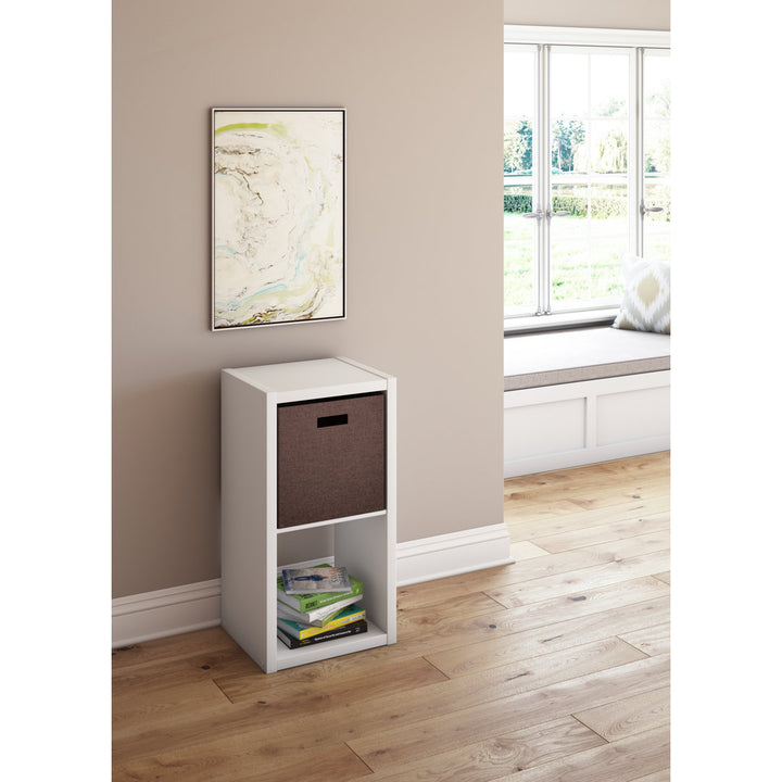 30" H x 15.87" W Cube Bookcase ClosetMaid Color: White