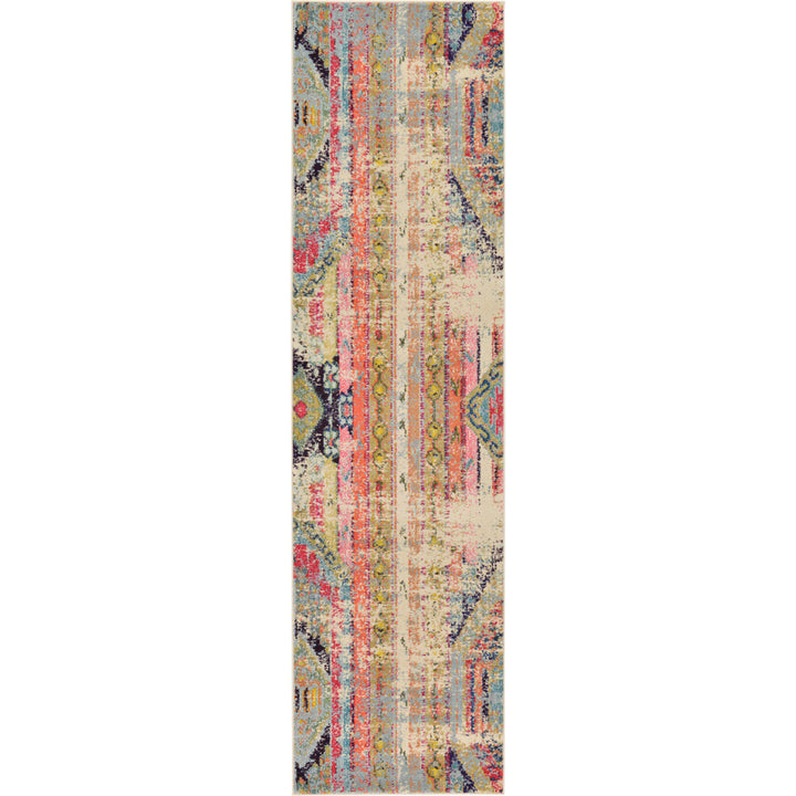 Galan Pink/Orange/Yellow Area Rug Mistana™ Rug Size: Runner 2'2" x 18'
