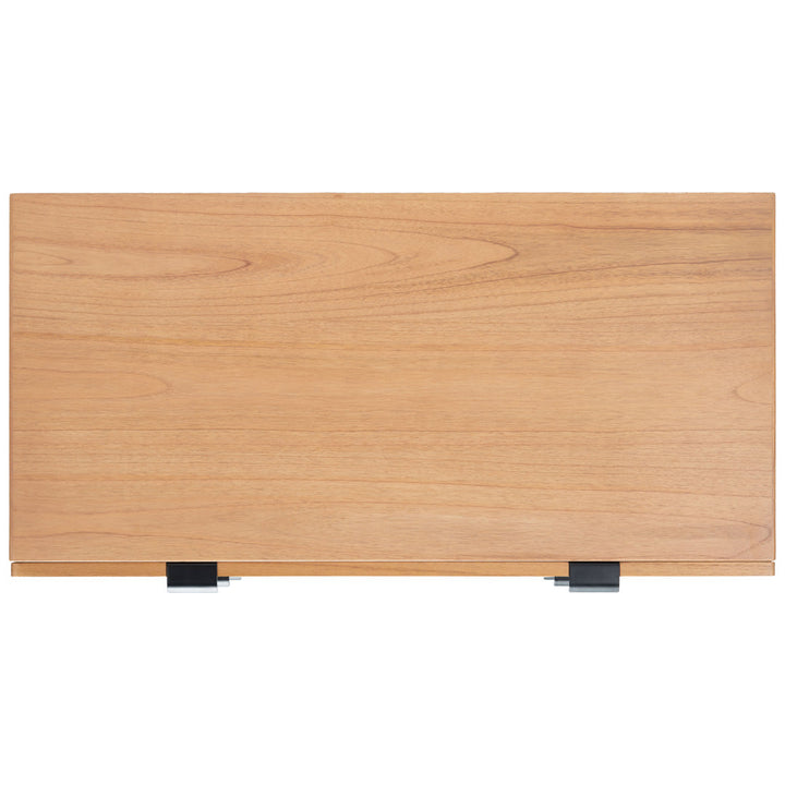 Keanu 3 Drawer 36" W Chest Sand & Stable™ Color: Brown