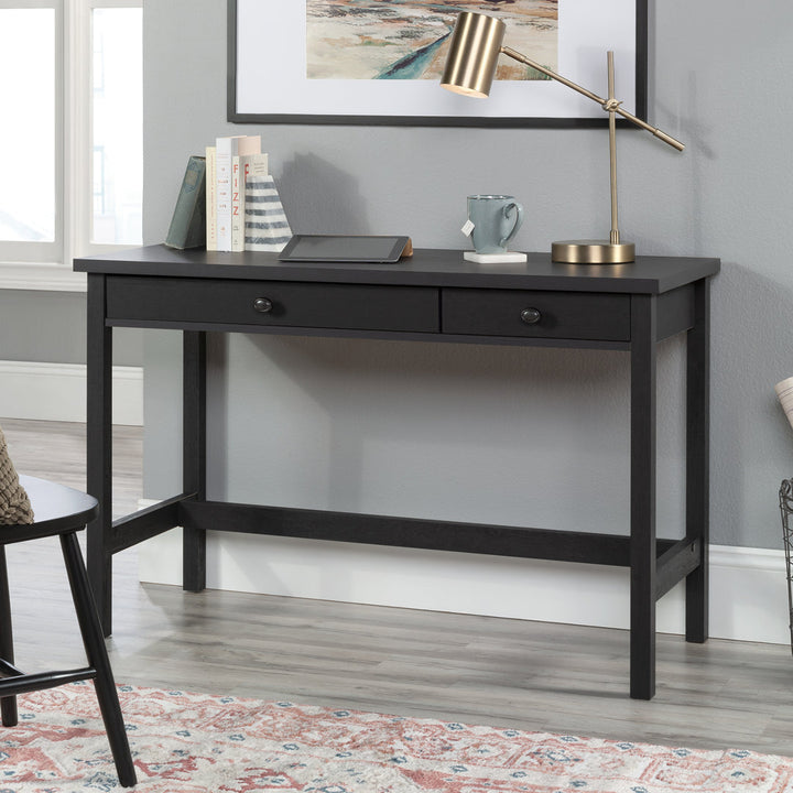 Willams Desk Laurel Foundry Modern Farmhouse® Color: Raven Oak