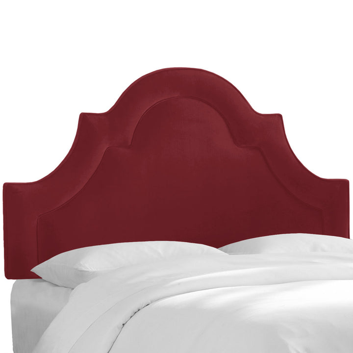 McAfee Velvet Upholstered Panel Headboard Kelly Clarkson Home Size: Queen Upholstery: Classic Berry Velvet