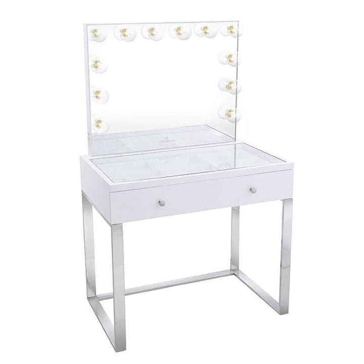 Nich SlayStation Scarlett Vanity Table Vanity Mirror Bundle Latitude Run®
